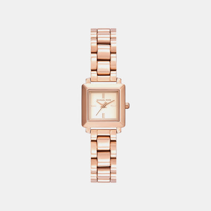 Michael Kors Gwynn Women Quartz Rose Gold Dial Analog Stainless Steel Watch Mko1191