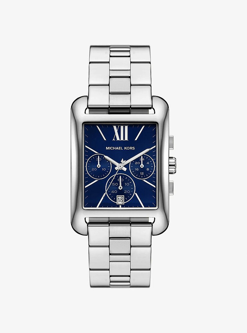 Monroe Silver-Tone Watch Silver Silver