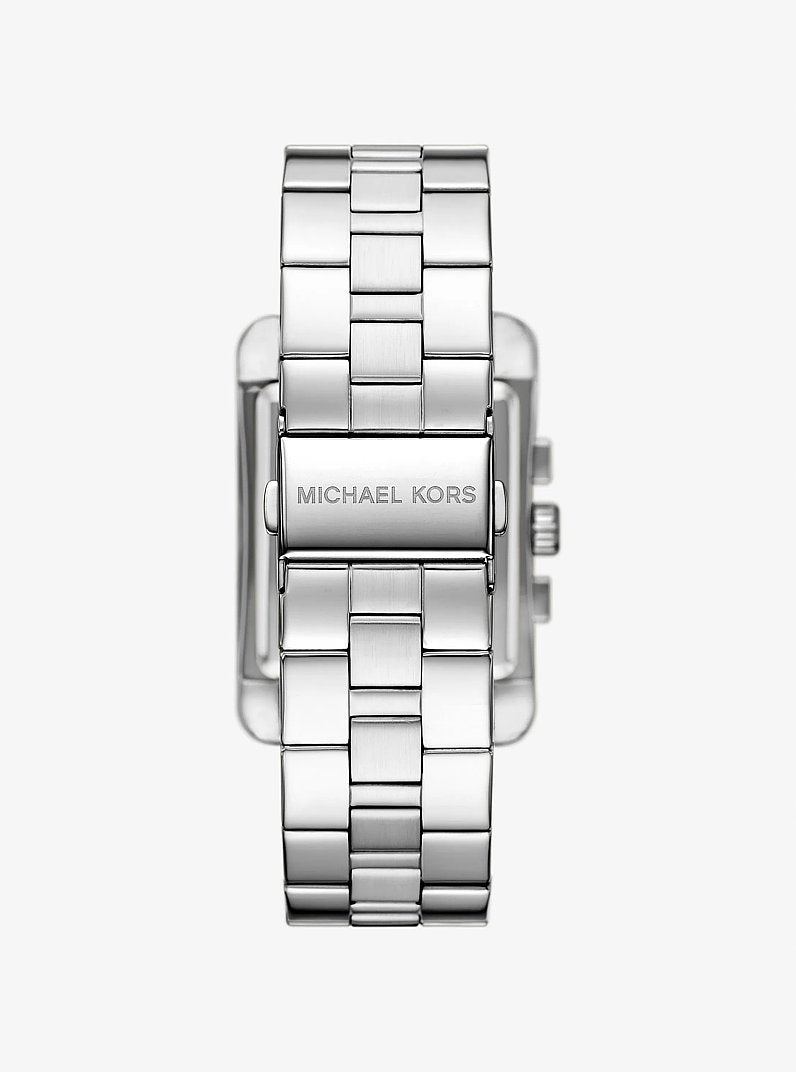 Monroe Silver-Tone Watch Silver Silver