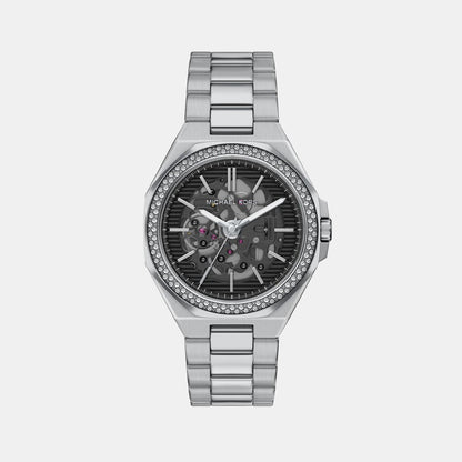 Michael Kors Callum Men Automatic Black Dial Analog Stainless Steel Watch Mko1240