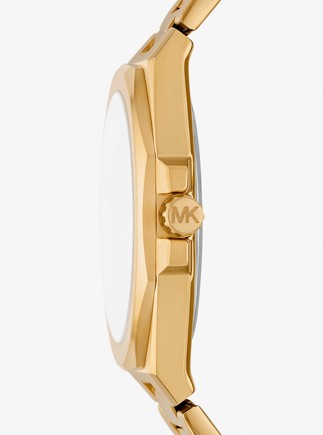 Oversized Callum Gold-Tone Watch Gold Gold