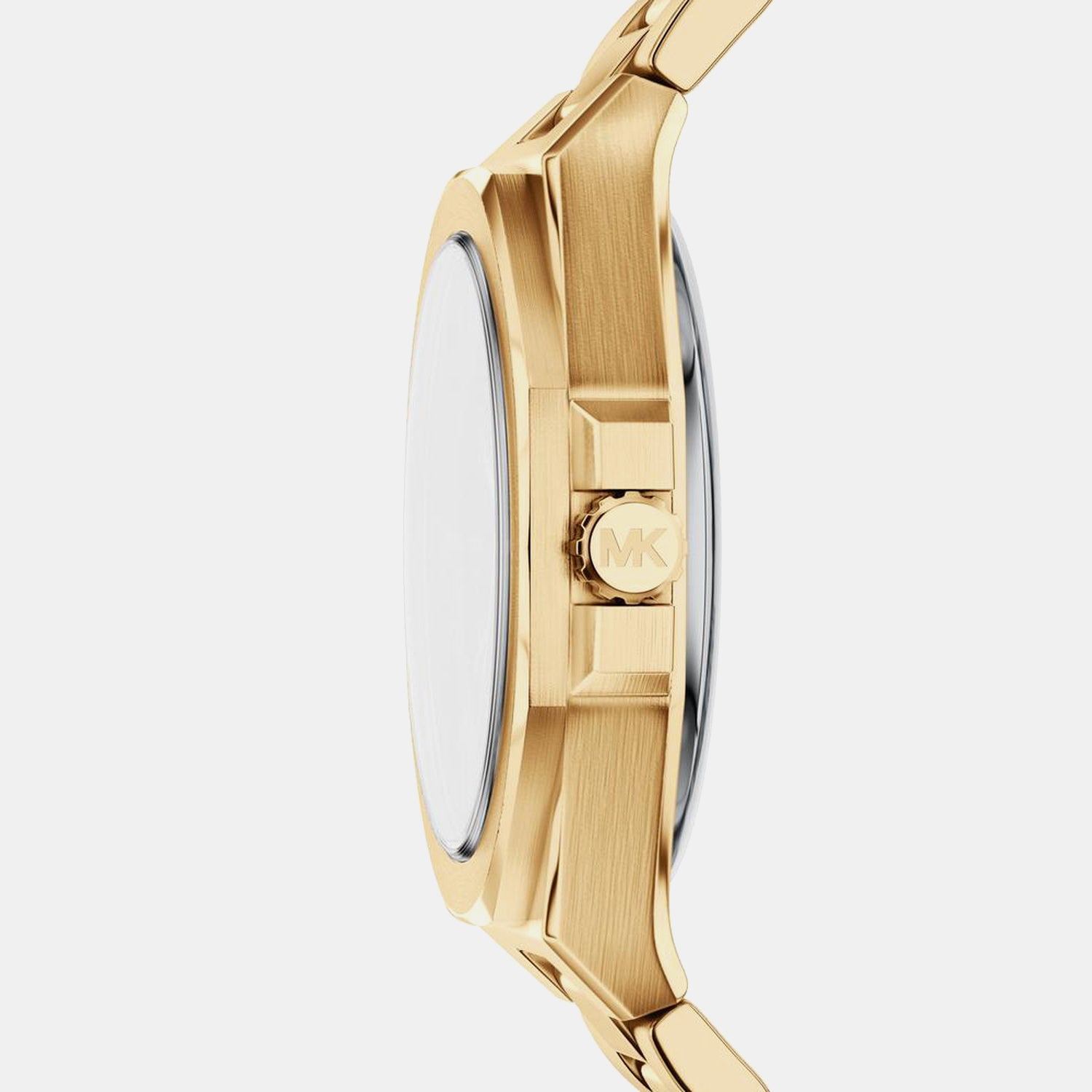 Michael Kors Callum Men Automatic Gold Dial Analog Stainless Steel Watch Mko1241