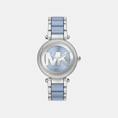 Michael Kors Parker Women Quartz Multicolour Dial Analog Stainless Steel Watch Mko1257