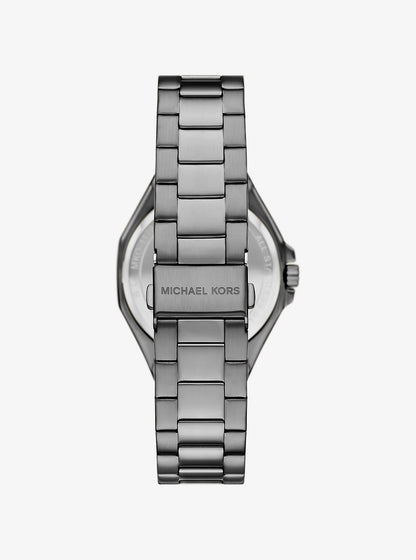 Oversized Callum Gunmetal-Tone Watch and Jewelry Gift Set Gunmetal Gunmetal