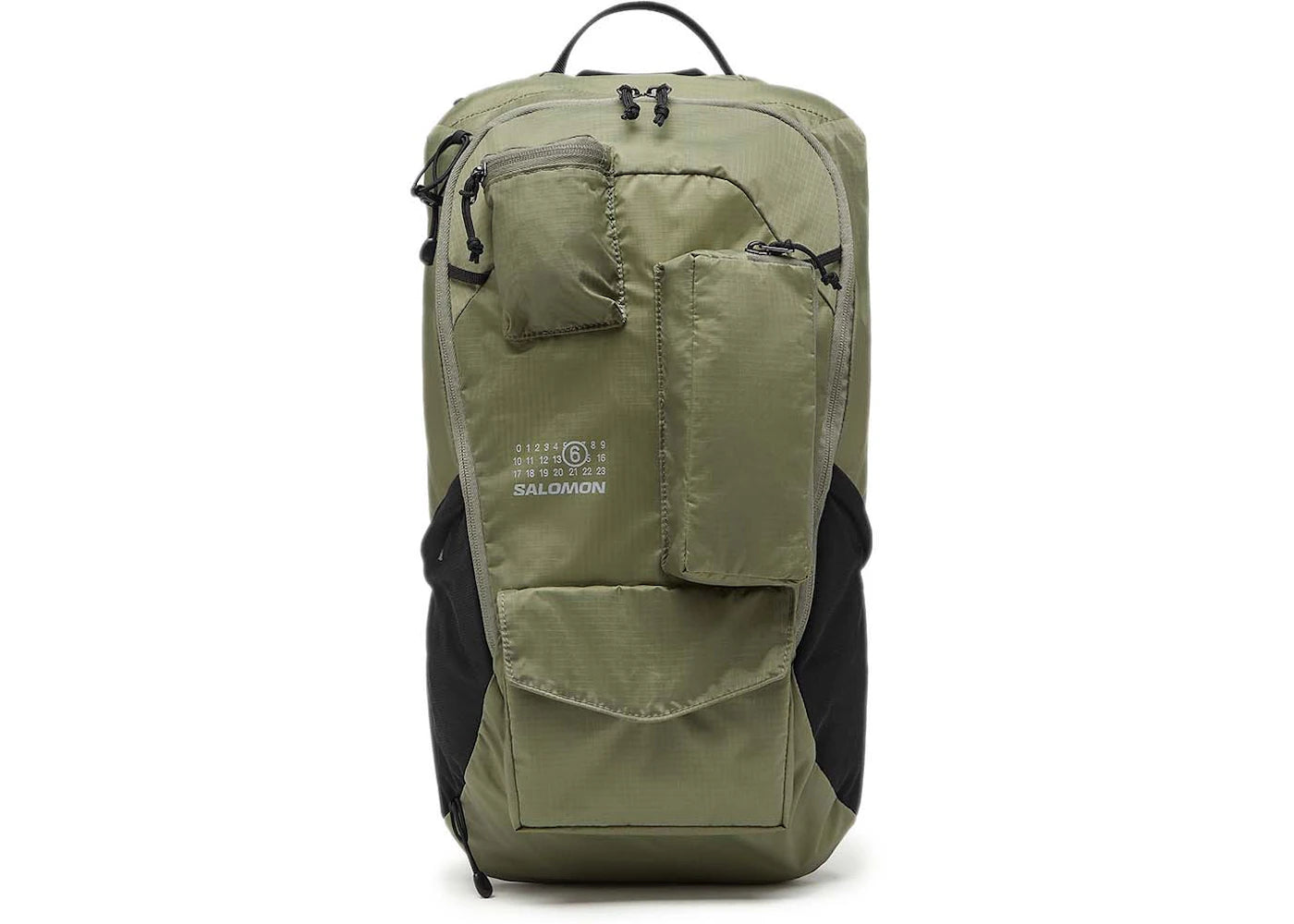 Mm6 X Salomon Numeric Nylon Backpack Green