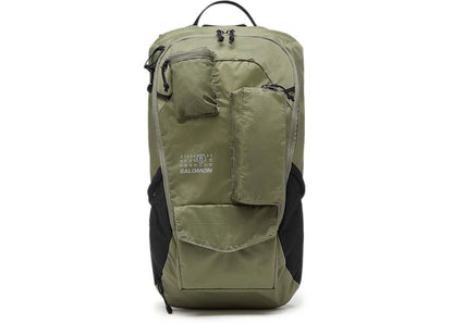 Mm6 X Salomon Numeric Nylon Backpack Green