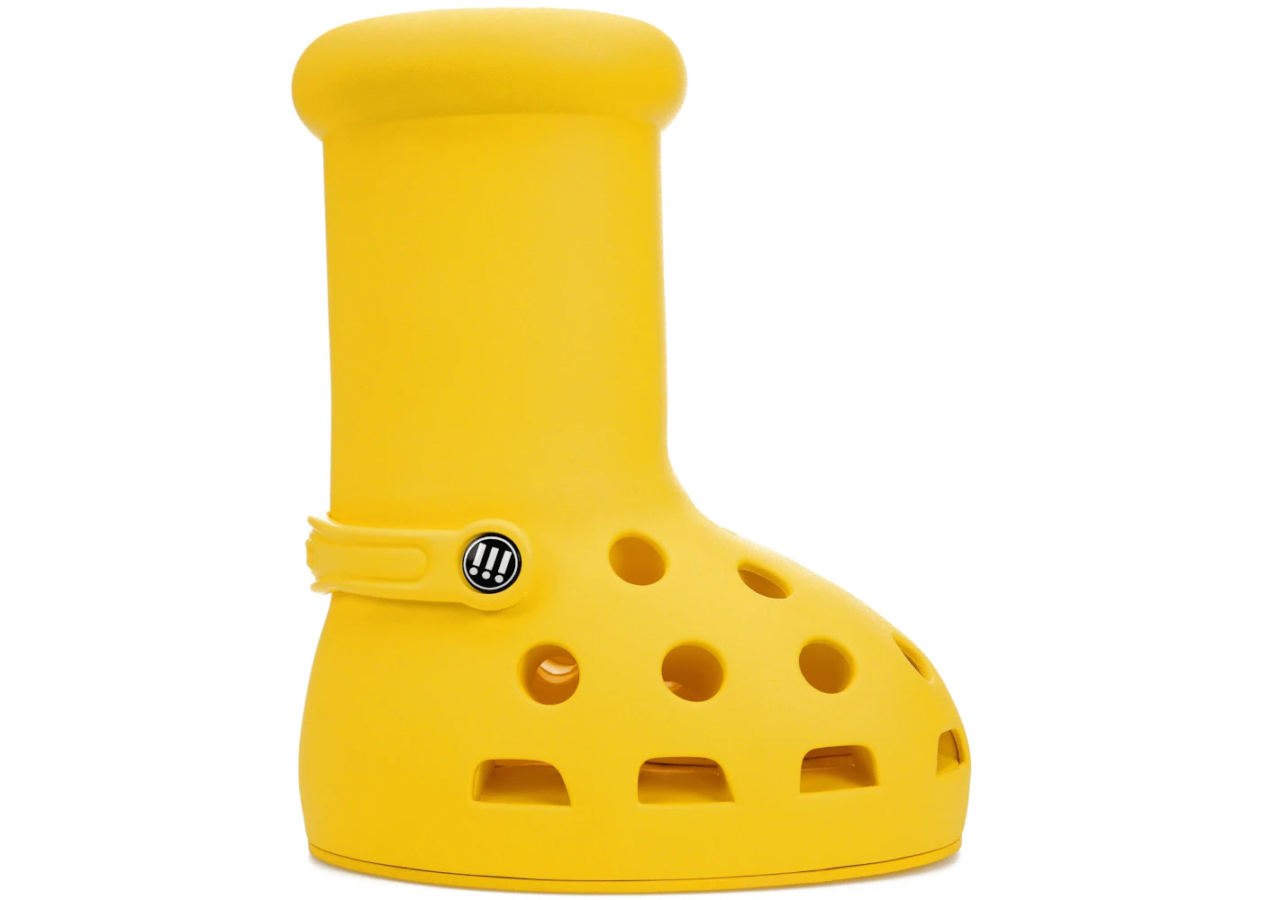 mschf x crocs big red boot (yellow)