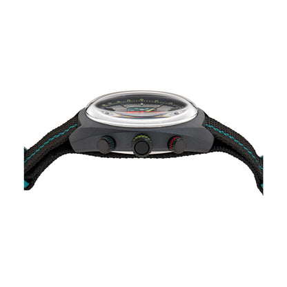 Aston Martin Silver Round Dial Analog Men's Watch MTFD1F50243