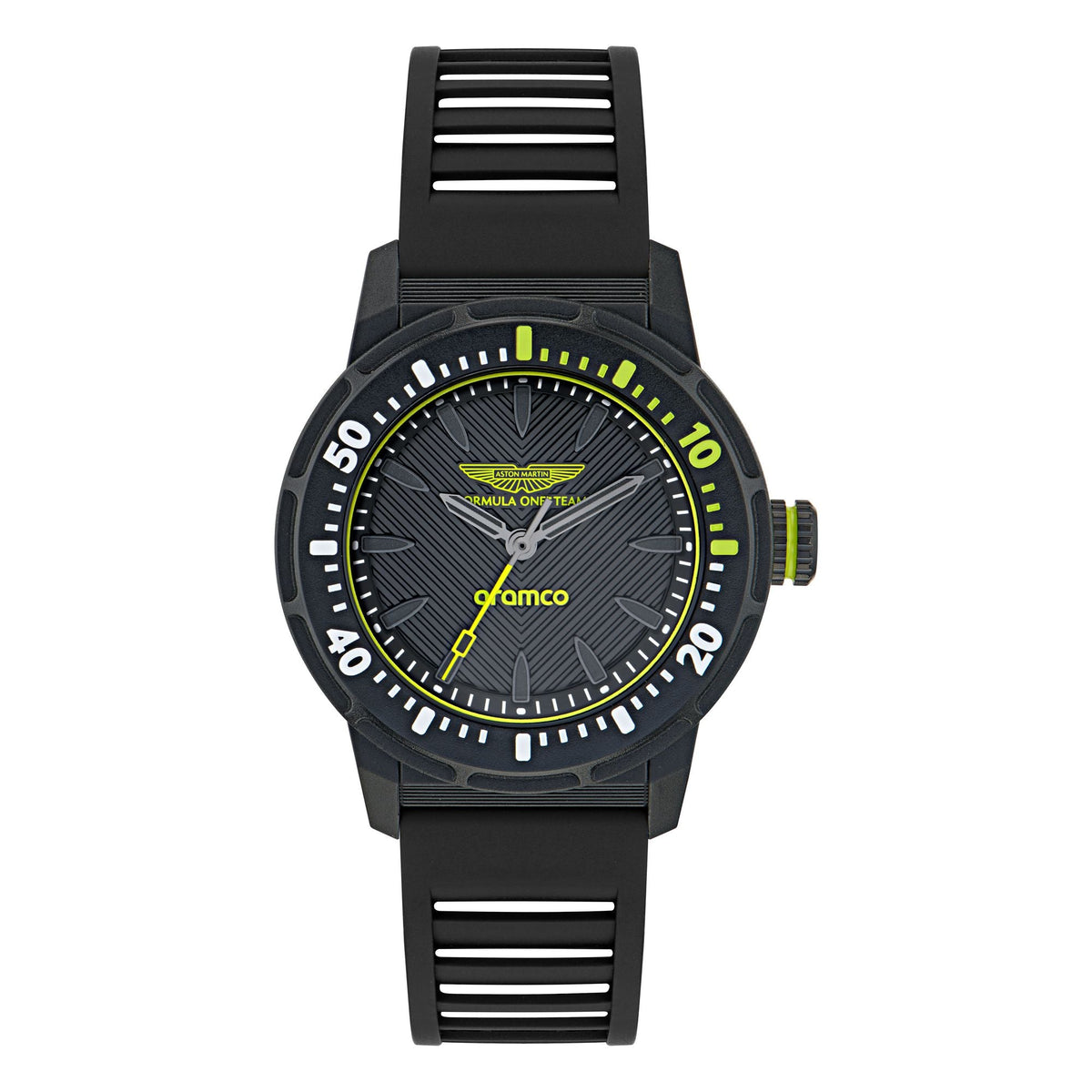 Aston Martin Black Round Dial Analog Men's Watch MTFK1F50343