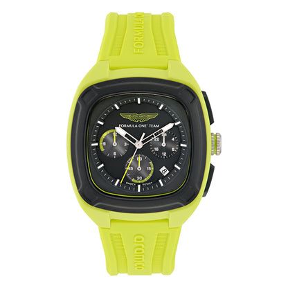 Aston Martin Black Square Dial Analog Men's Watch MTFO1F50343