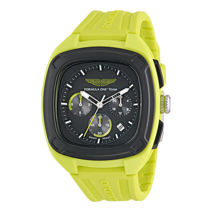 Aston Martin Black Square Dial Analog Men's Watch MTFO1F50343