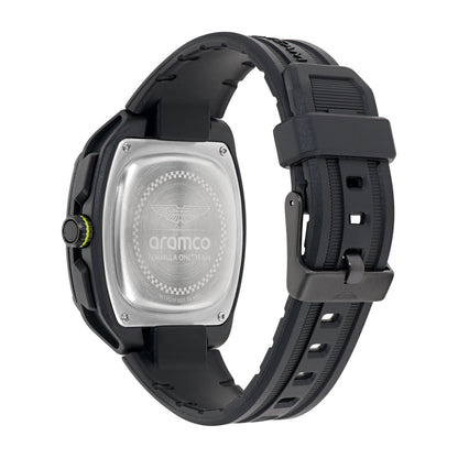 Aston Martin Black Square Dial Analog Men's Watch MTFO1F50543