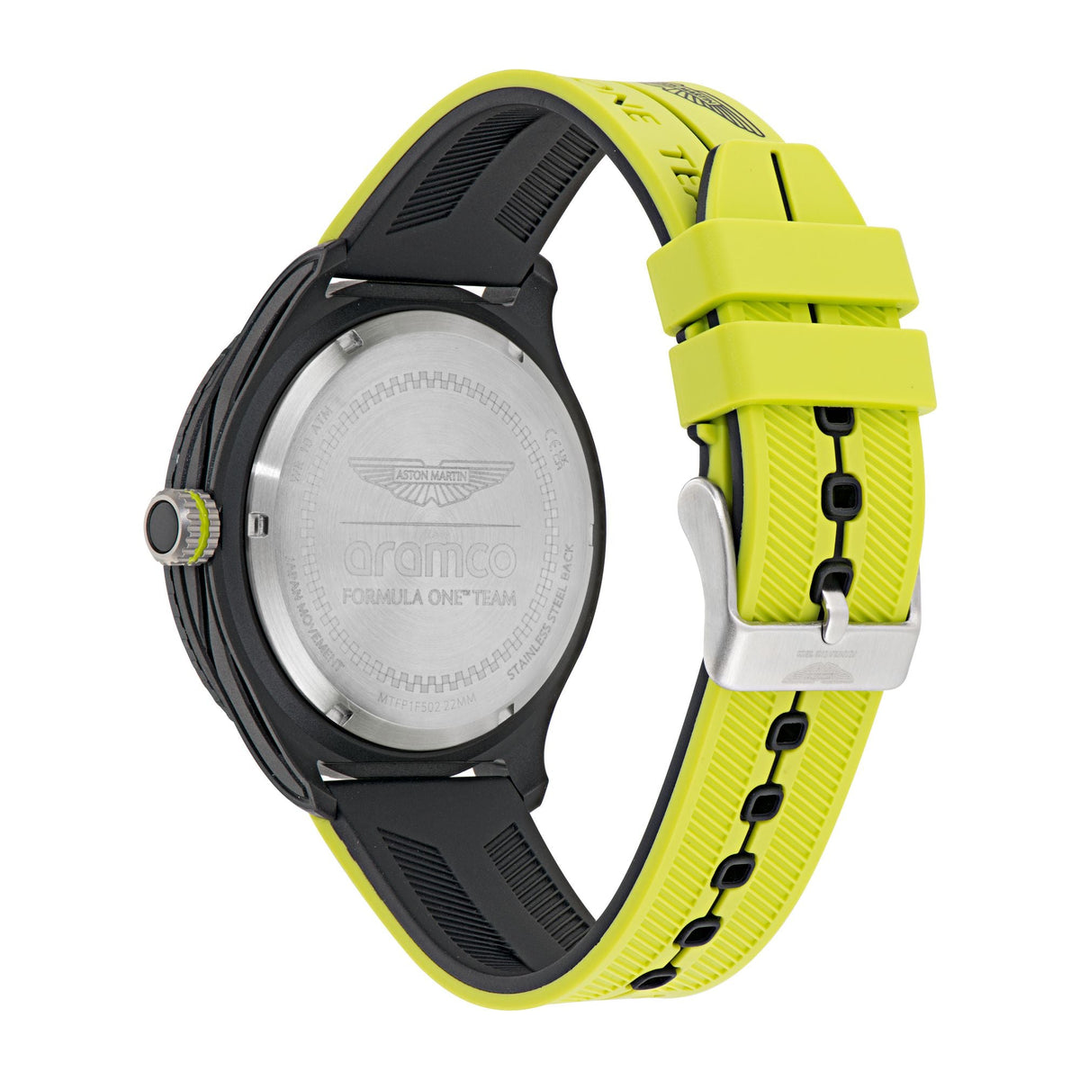 Aston Martin Black Round Dial Analog Men's Watch MTFP1F50243