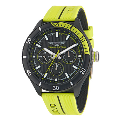 Aston Martin Black Round Dial Analog Men's Watch MTFP1F50243