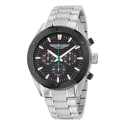 Aston Martin Black Round Dial Analog Men's Watch MTIB1F5013E