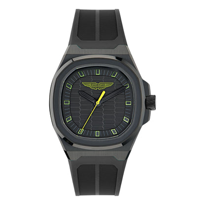 Aston Martin Black Square Dial Analog Men's Watch MTIG1F5033E