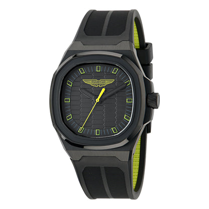 Aston Martin Black Square Dial Analog Men's Watch MTIG1F5033E