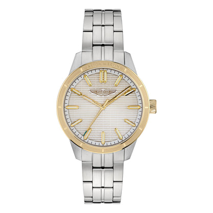 Aston Martin Grey Round Dial Analog Men's Watch MTIH1F5013E