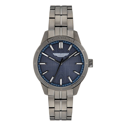 Aston Martin Blue Round Dial Analog Men's Watch MTIH1F5043E