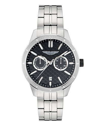 Aston Martin Round 42mm Black Dial Analog Men Watch - MTIH2S6033E