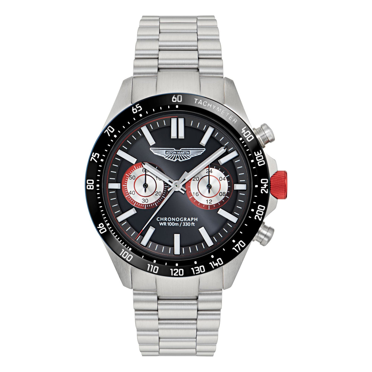 Aston Martin Black Round Dial Analog Men's Watch MTIS1F5013E
