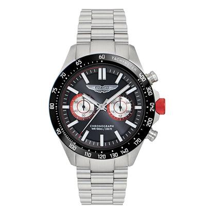 Aston Martin Black Round Dial Analog Men's Watch MTIS1F5013E