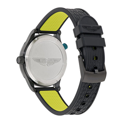 Aston Martin Black Round Dial Analog Men's Watch MTIZ1F5013E