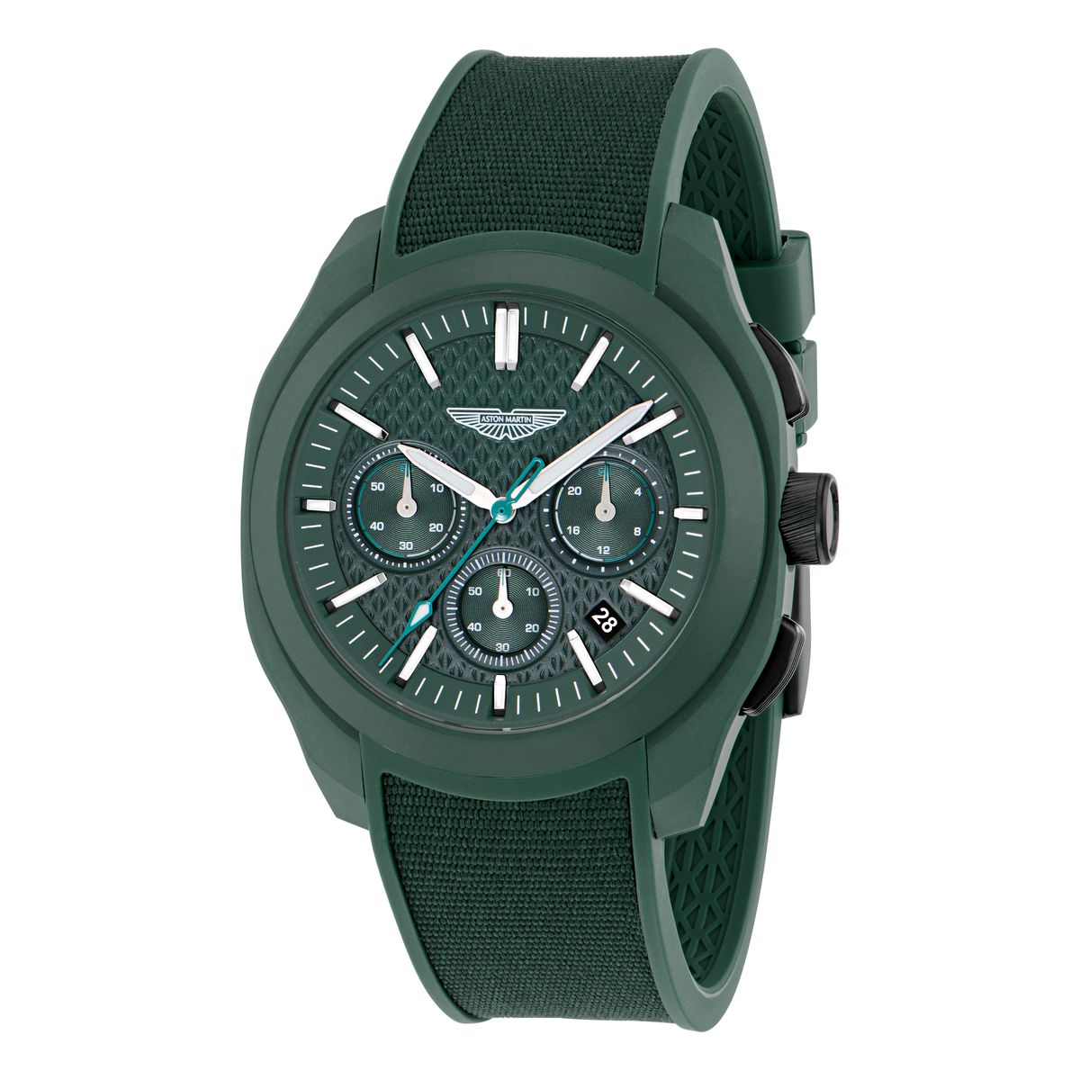Aston Martin Round 42mm Green Dial Analog Men Watch - MTRC1S6053E