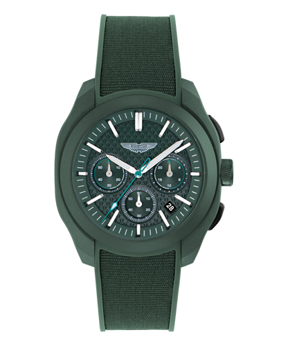 Aston Martin Round 42mm Green Dial Analog Men Watch - MTRC1S6053E