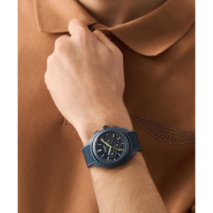 Aston Martin Round 42mm Blue Dial Analog Men Watch - MTRC1S6063E