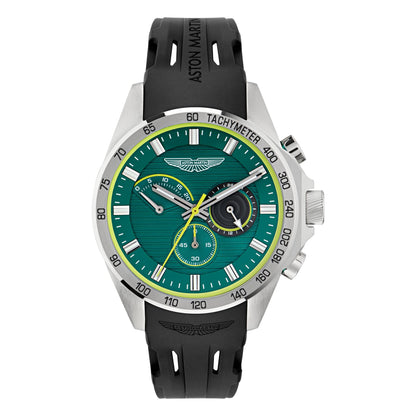 Aston Martin Green Round Dial Analog Men's Watch MTRH1F5023E