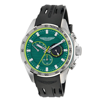 Aston Martin Green Round Dial Analog Men's Watch MTRH1F5023E