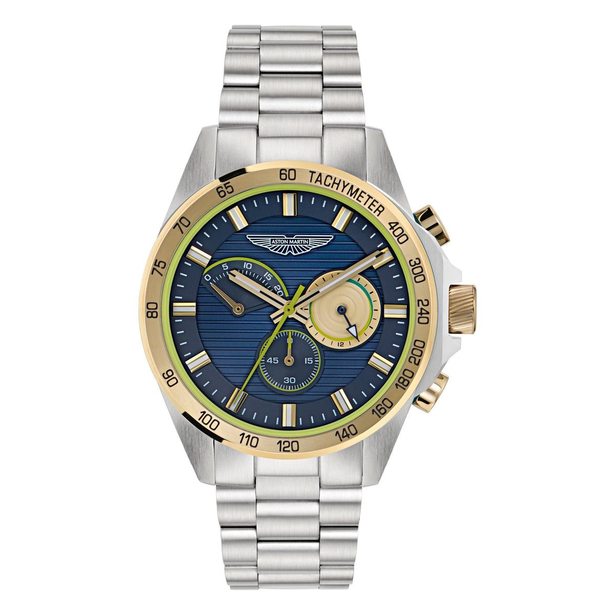 Aston Martin Blue Round Dial Analog Men's Watch MTRH1F5053E