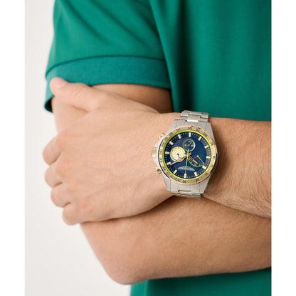 Aston Martin Blue Round Dial Analog Men's Watch MTRH1F5053E