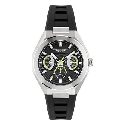 Aston Martin Black Octogonal Dial Analog Men's Watch MTRI1F5023E