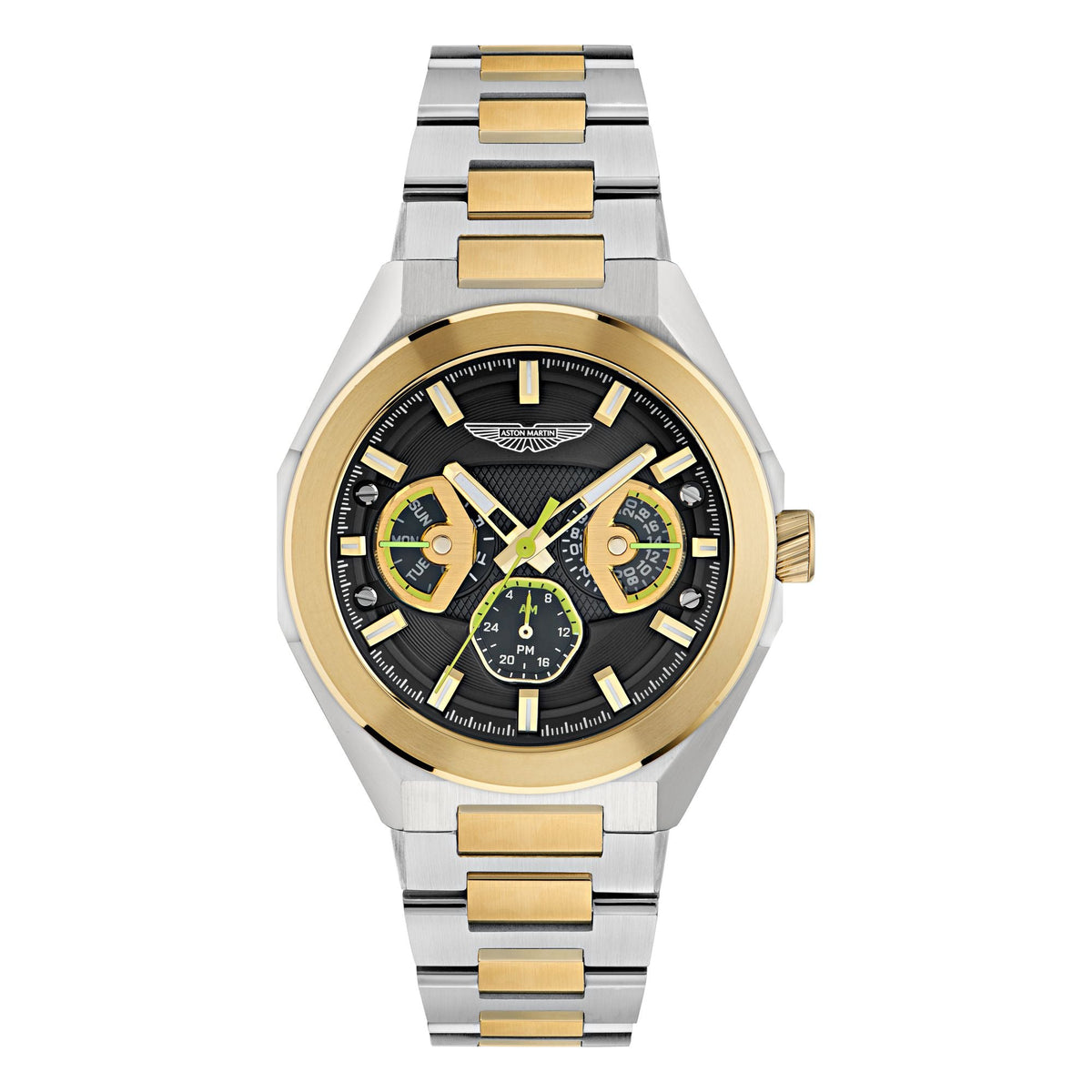 Aston Martin Black Octogonal Dial Analog Men's Watch MTRI1F5043E