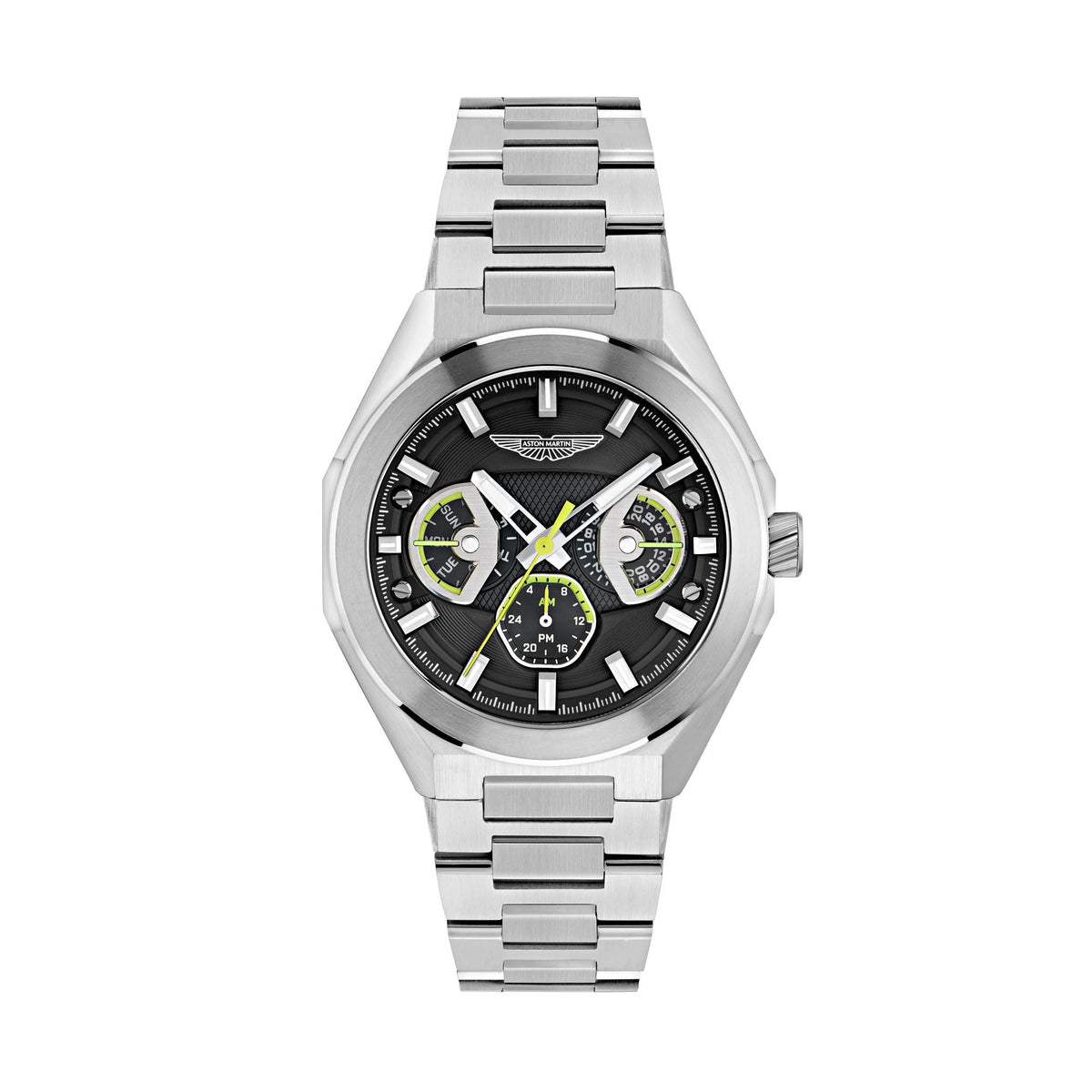 Aston Martin Black Octogonal Dial Analog Men's Watch MTRI1F5053E