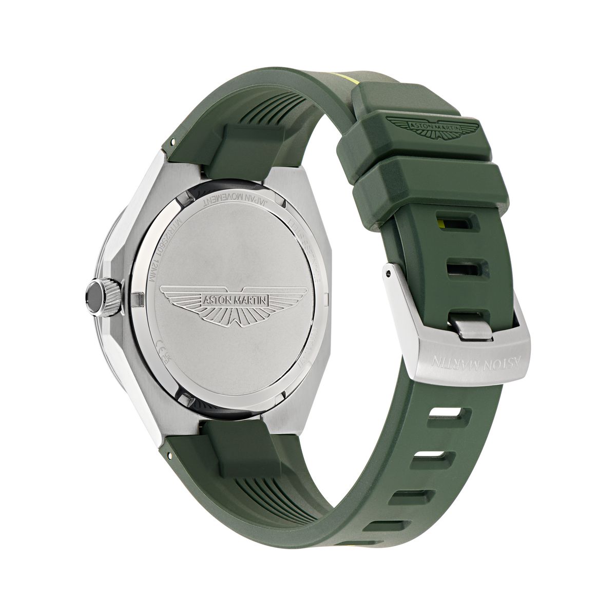 Aston Martin Round 42mm Green Dial Analog Men Watch - MTRI2S6013E