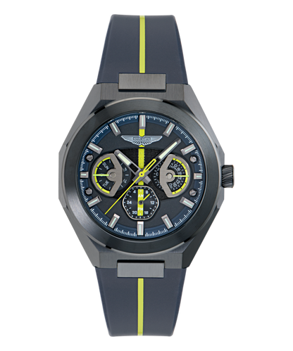 Aston Martin Round 42mm Blue Dial Analog Men Watch - MTRI2S6023E