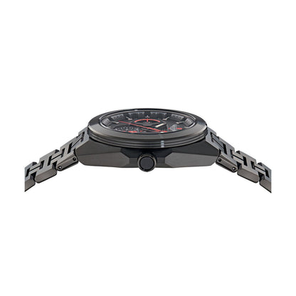 Aston Martin Round 42mm Black Dial Analog Men Watch - MTRI2S6053E