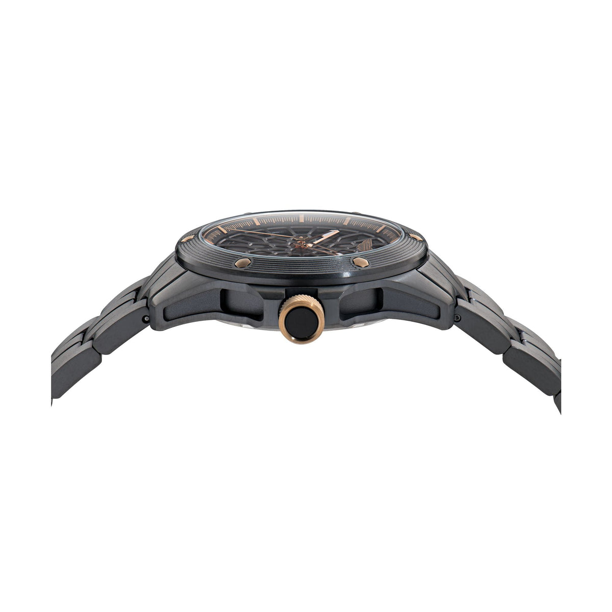 Aston Martin Black Round Dial Mechanical Automatic Men's Watch MTRR1F5033E