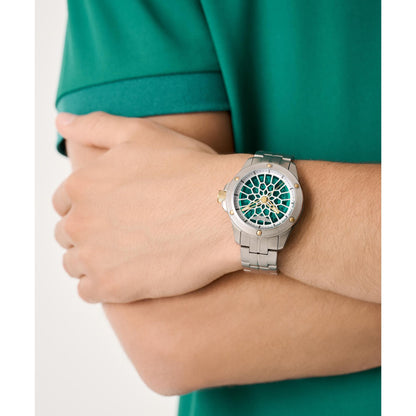 Aston Martin Green Round Dial Mechanical Automatic Men's Watch MTRR1F5053E
