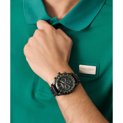 Aston Martin Black Round Dial Analog Men's Watch MTRS1F5023E