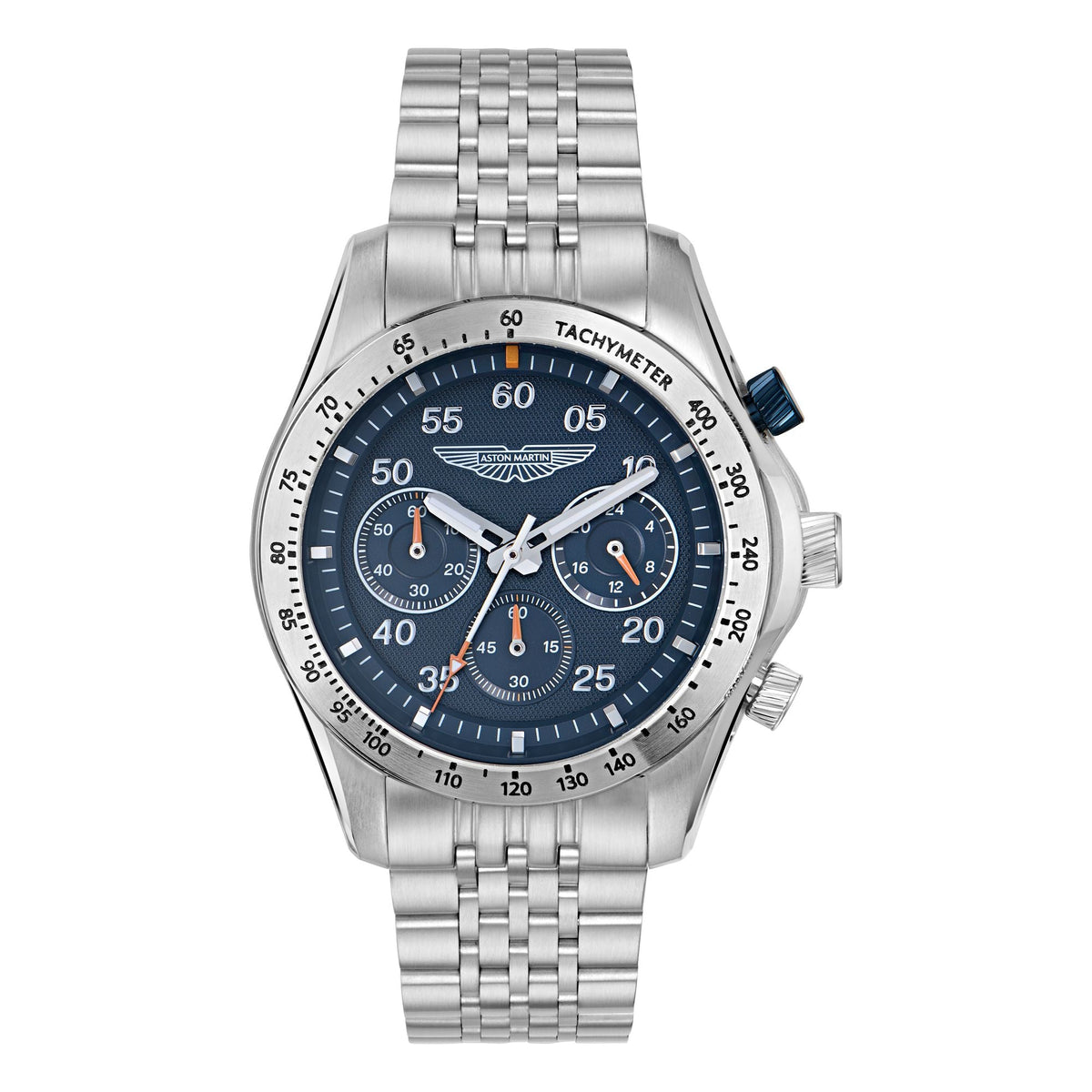 Aston Martin Blue Round Dial Analog Men's Watch MTRS1F5033E