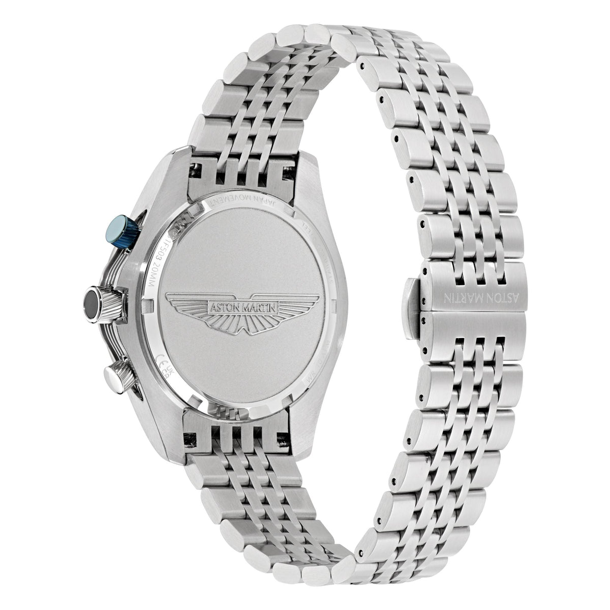 Aston Martin Blue Round Dial Analog Men's Watch MTRS1F5033E