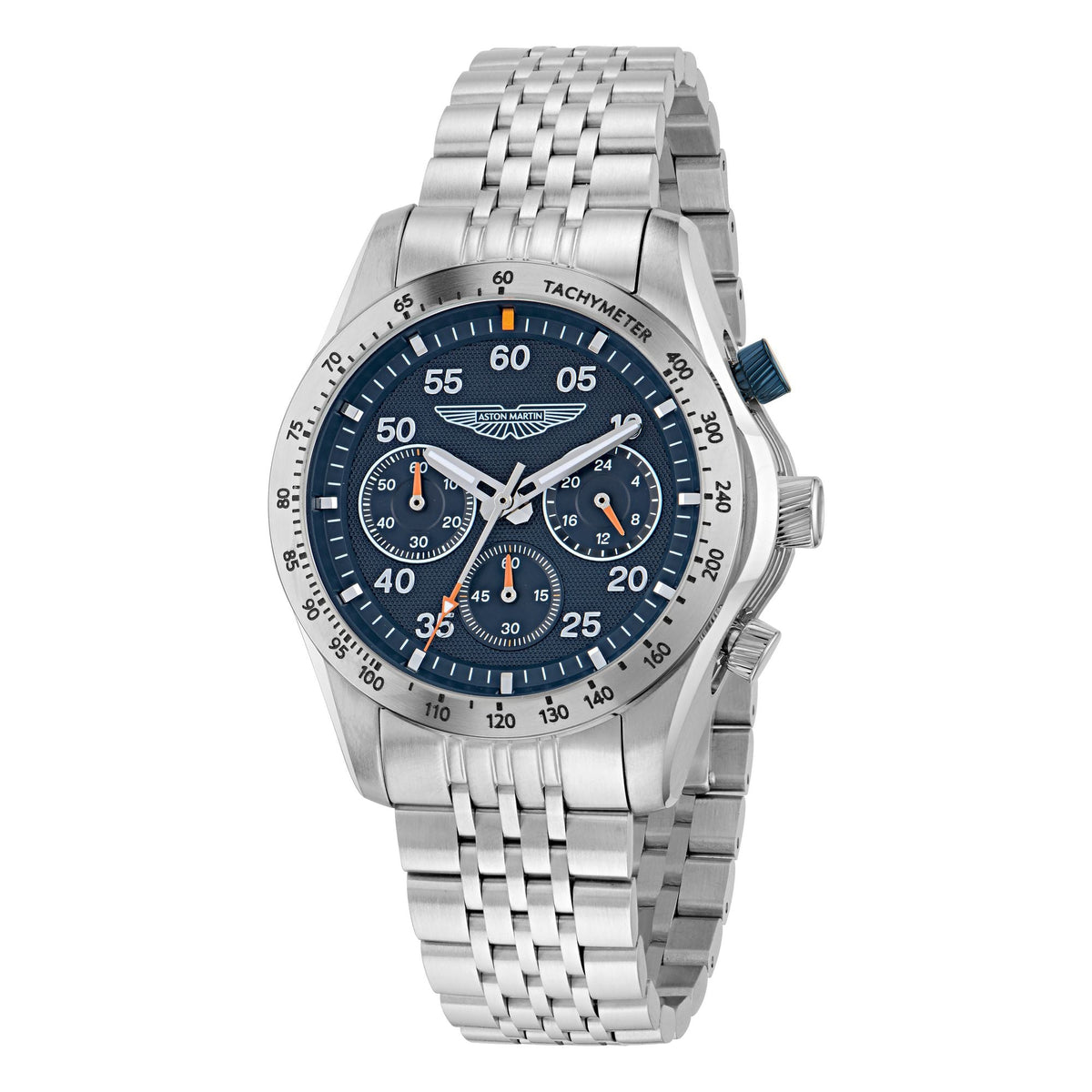 Aston Martin Blue Round Dial Analog Men's Watch MTRS1F5033E