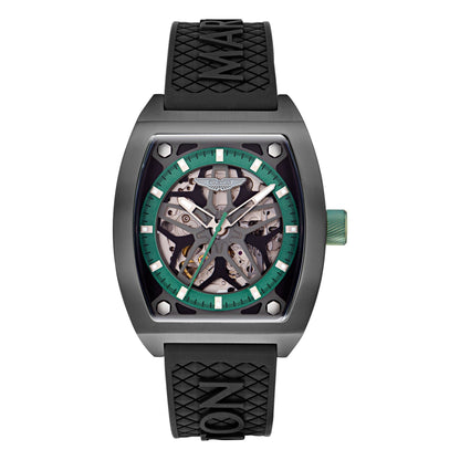 Aston Martin Green Tonneau Dial Mechanical Automatic Men's Watch MTRT1F5023E