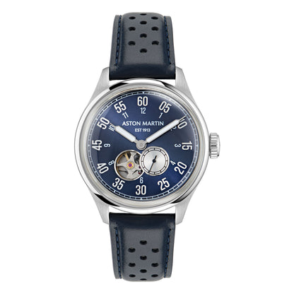 Aston Martin Blue Round Dial Automatic Men's Watch MTTS1F5023E
