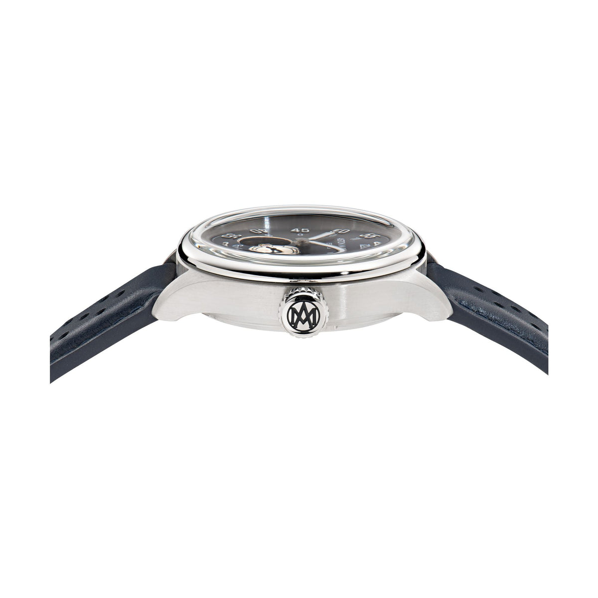 Aston Martin Blue Round Dial Automatic Men's Watch MTTS1F5023E