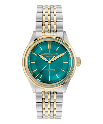 Aston Martin Round 39mm Green Dial Mechanical Automatic Men Watch - MTTS1S6013E